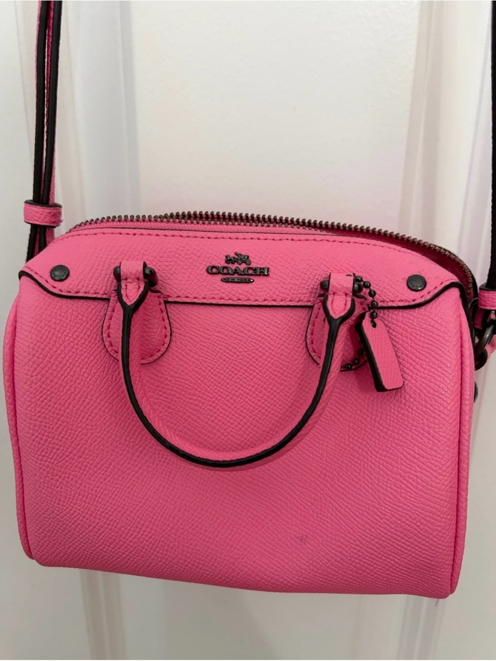 Coach Pink Mini Bennett Crossbody